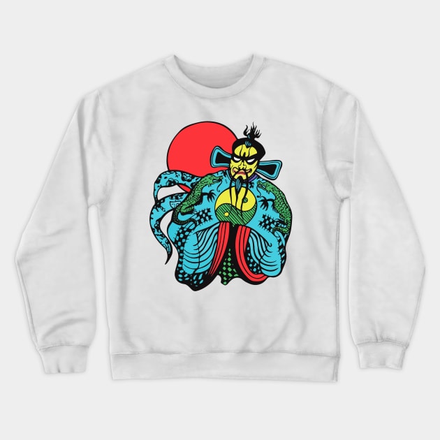 Big Trouble Crewneck Sweatshirt by HellraiserDesigns